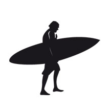 Sticker surf