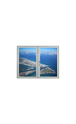 Sticker fenetre Miami