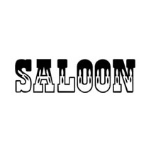 Sticker "SALOON"