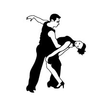 Sticker danse salsa