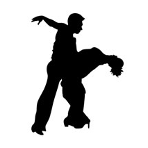 Sticker danse salsa