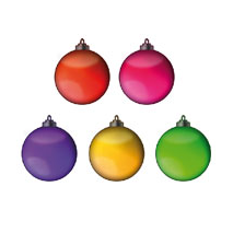 Sticker Boules de NoÃ«l